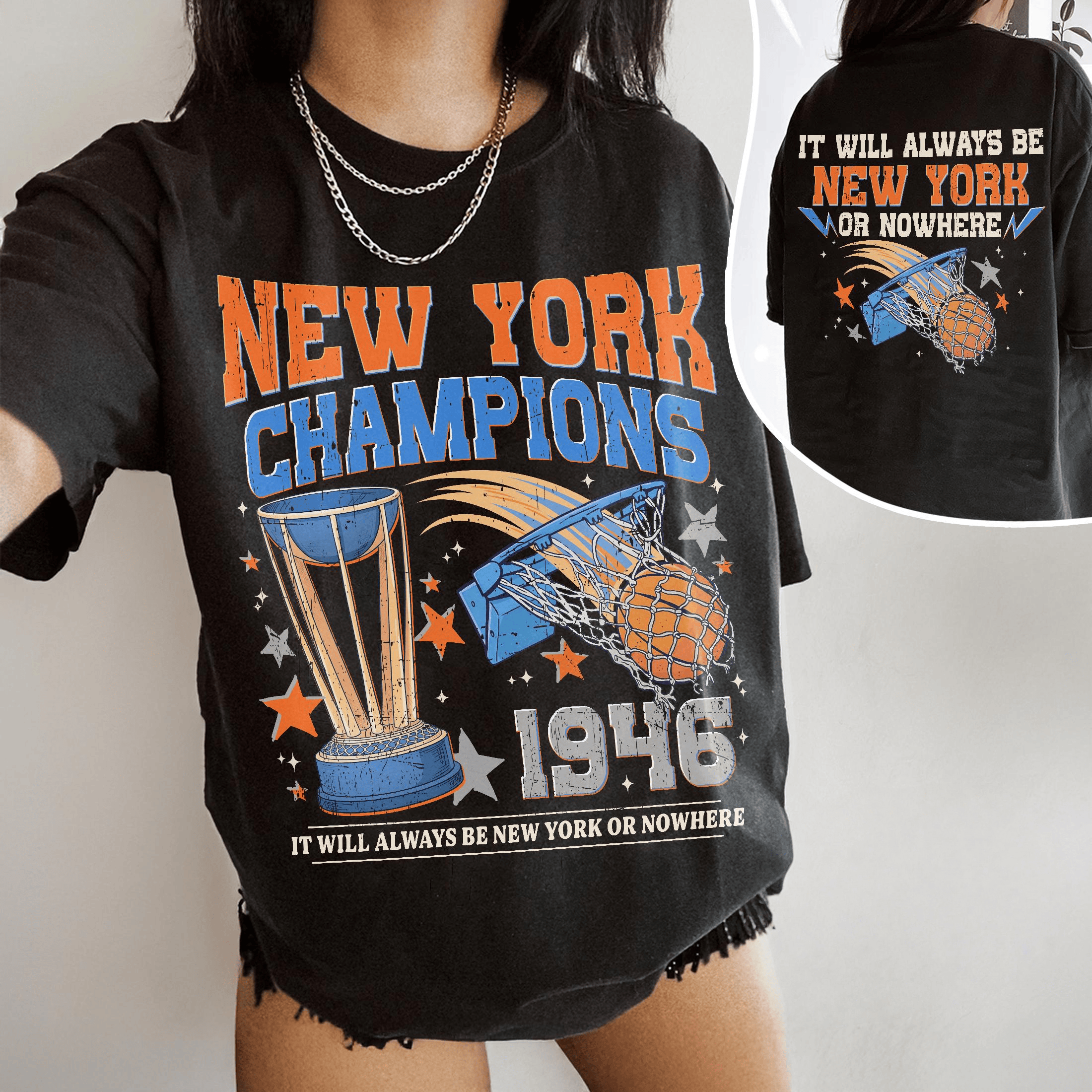 2026 New York Champions Knicks - Summer Clothing Nyc ulasan dan harga