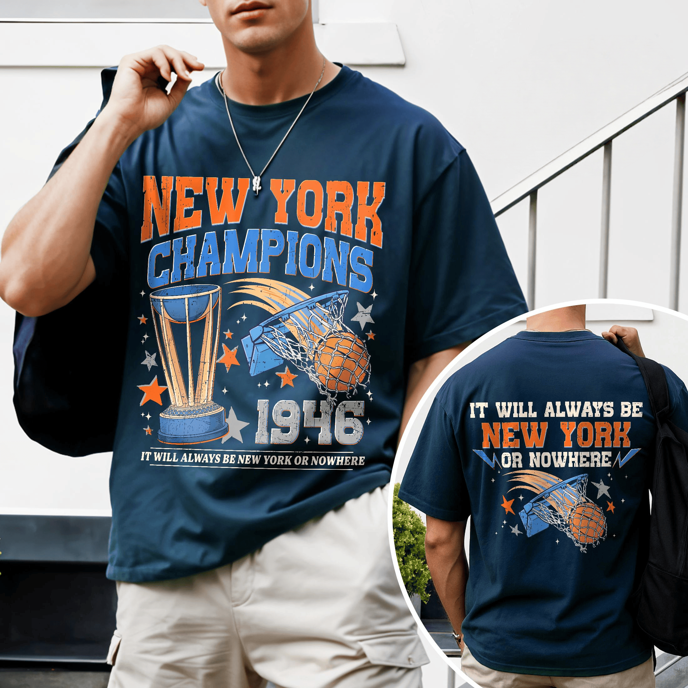 2026 New York Champions Knicks - Summer Clothing Nyc ulasan dan harga