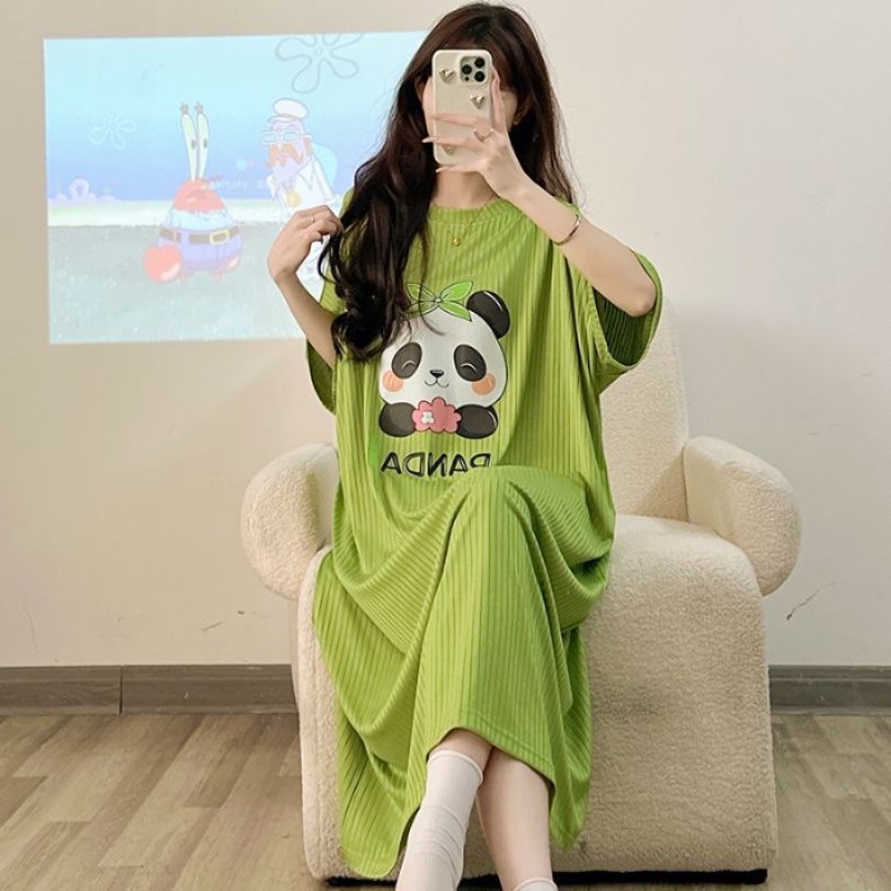 Plus Size Cartoon Sweet Pajama - Summer Nights Clothing ulasan dan harga