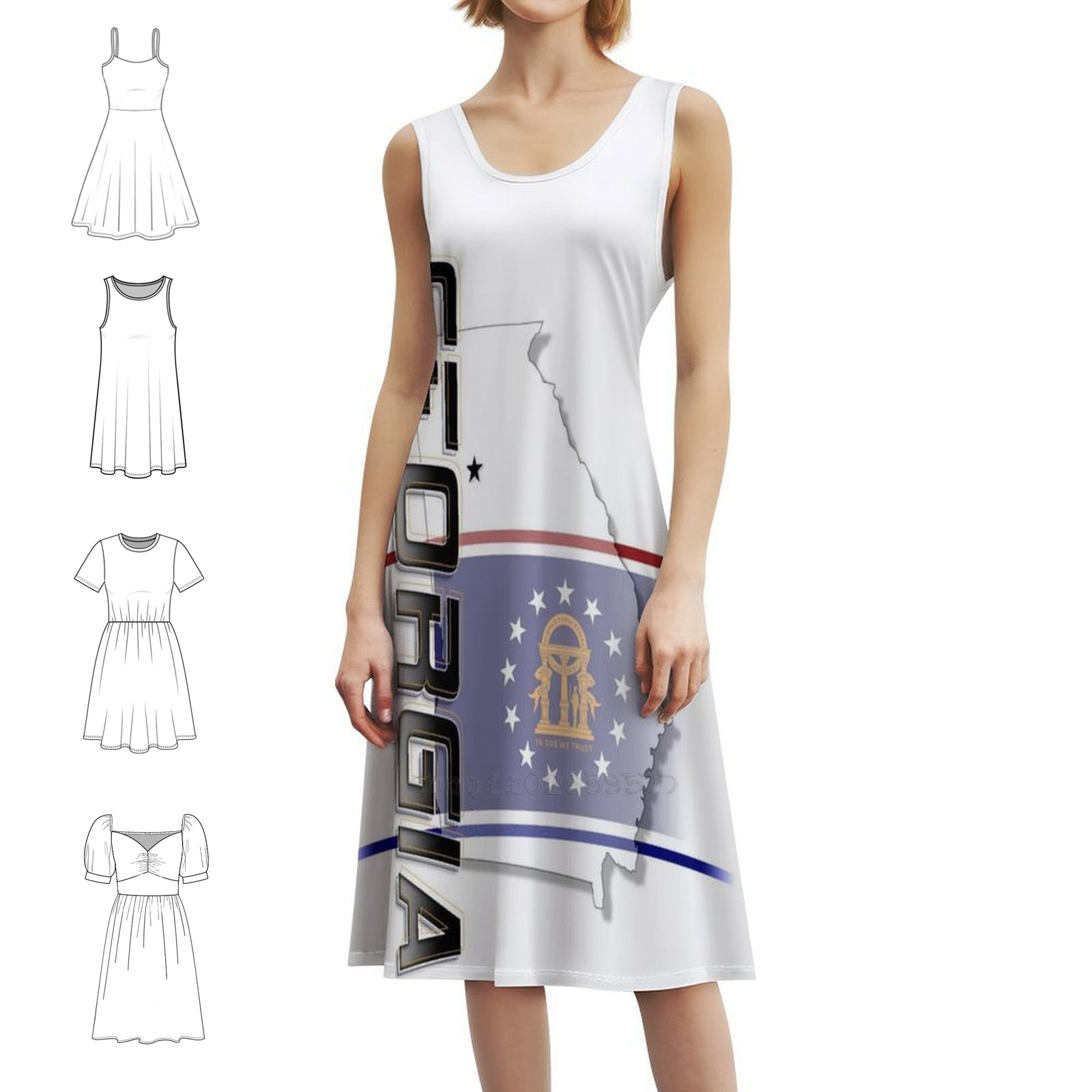 - Vertical Sexy Vacation Dress - Summer Clothing Vacation ulasan dan harga