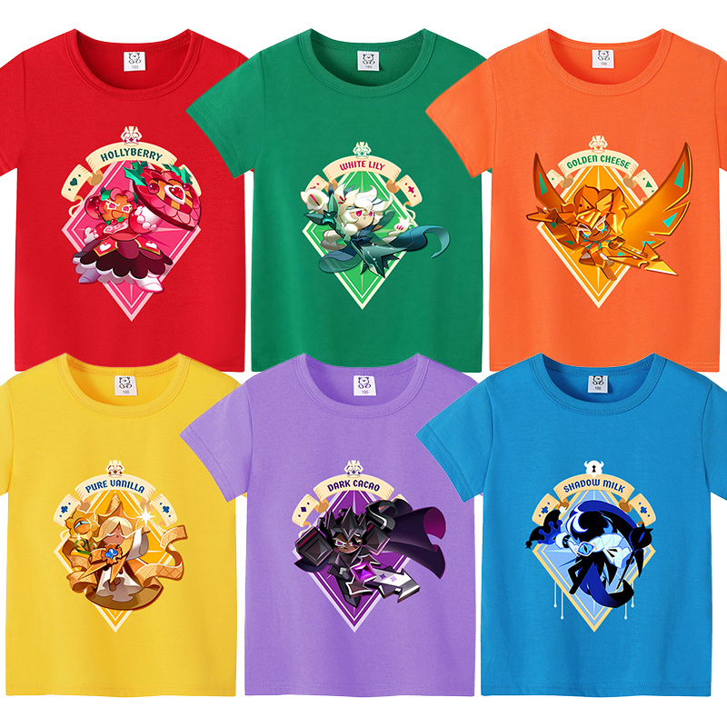 Cookie Run Kingdom Children T  - Summer Clothing Gifts ulasan dan harga
