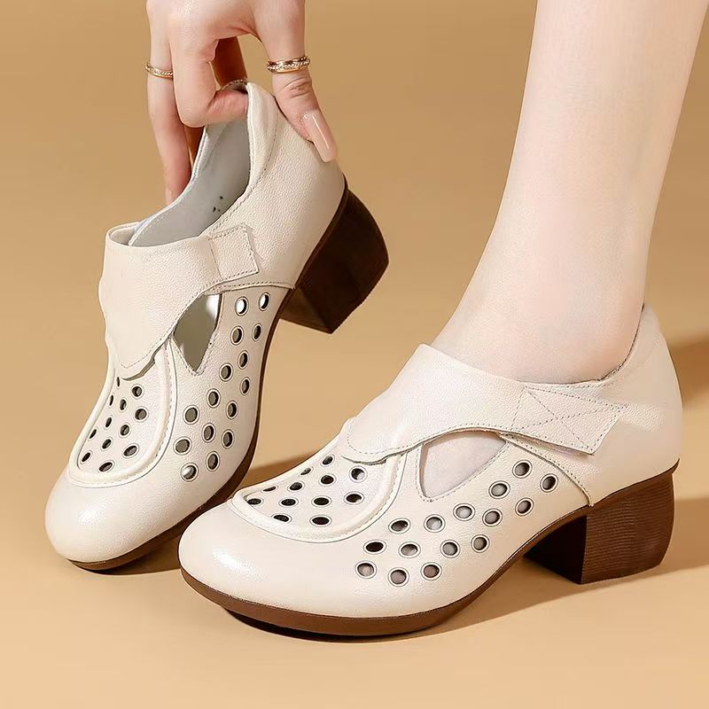Women's Summer New Leather Hol - Summer Closet ulasan dan harga