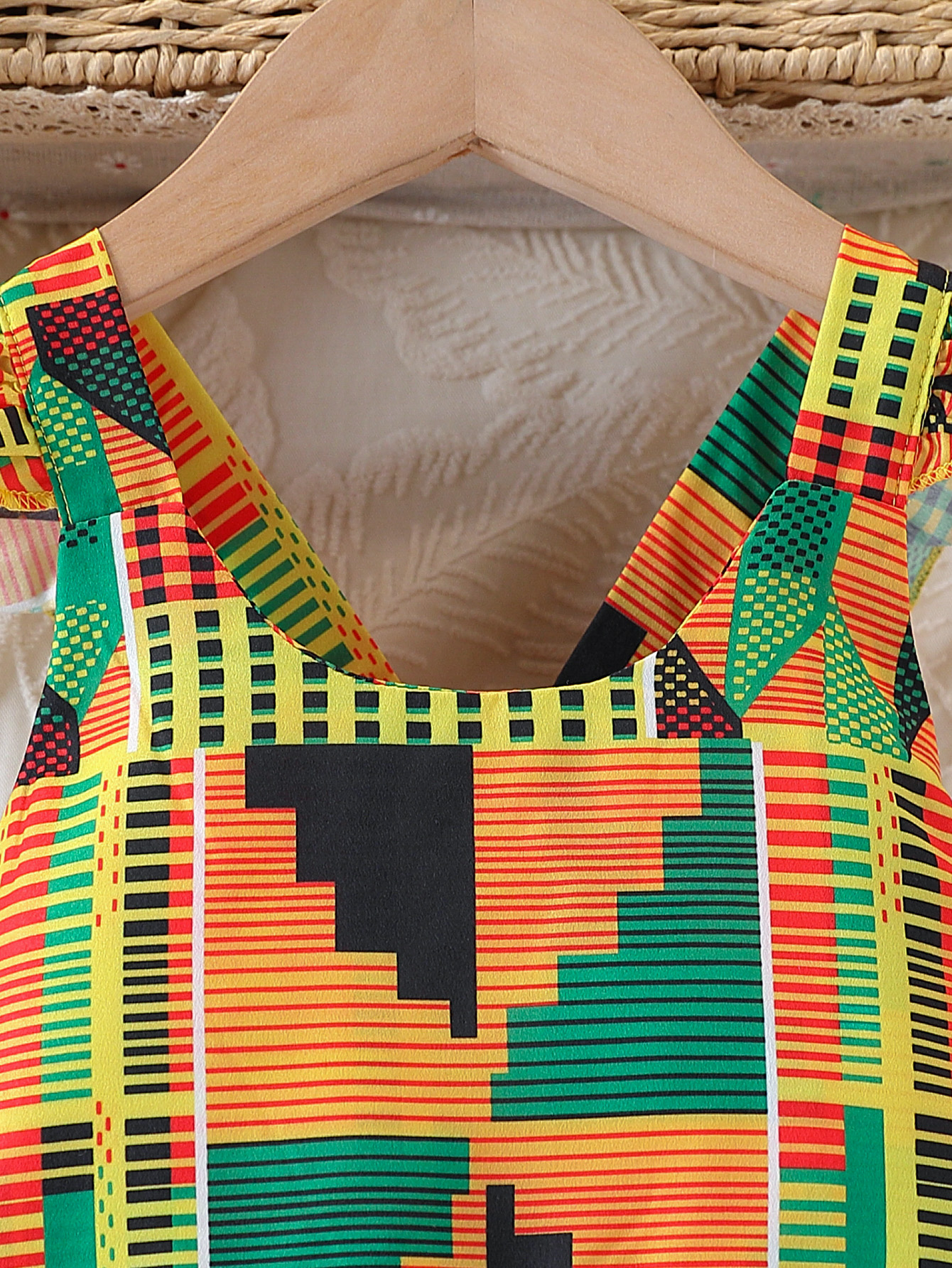 Girls summer African bohemian  - Summer Clothing Vacation ulasan dan harga