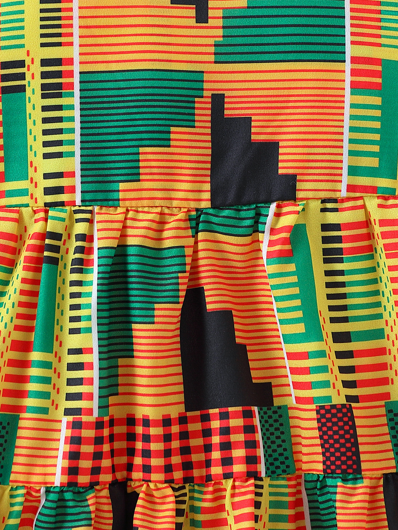 Girls summer African bohemian  - Summer Clothing Vacation ulasan dan harga