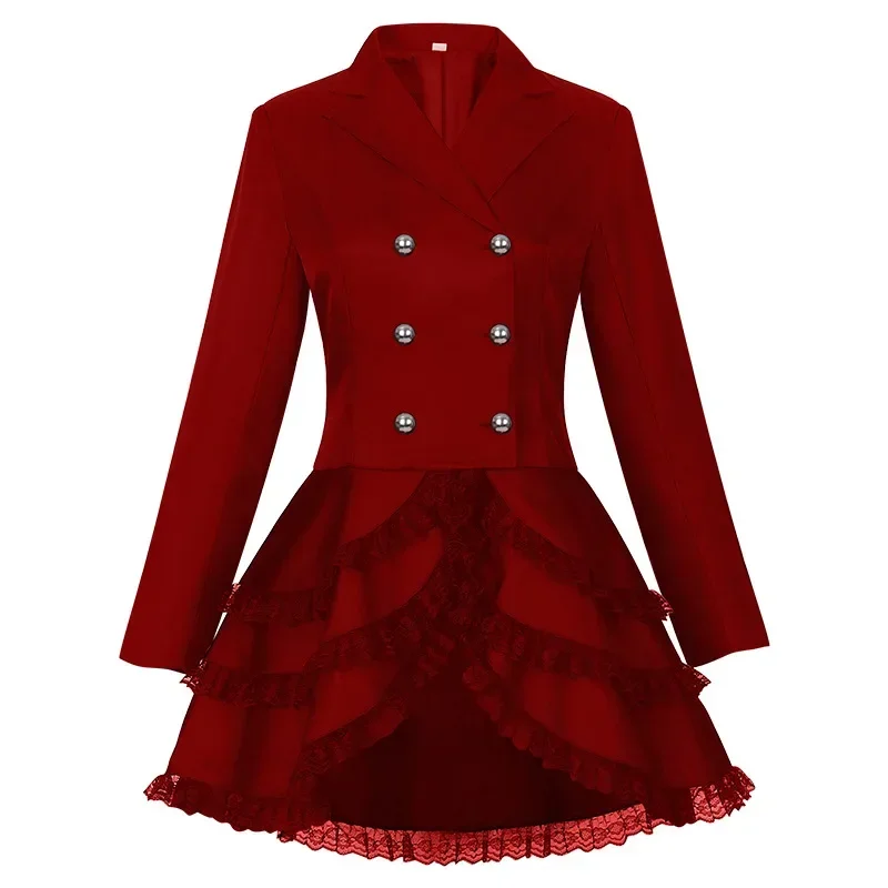 Women Gothic Dress Lace Perfor - Summer Renaissance Clothing ulasan dan harga