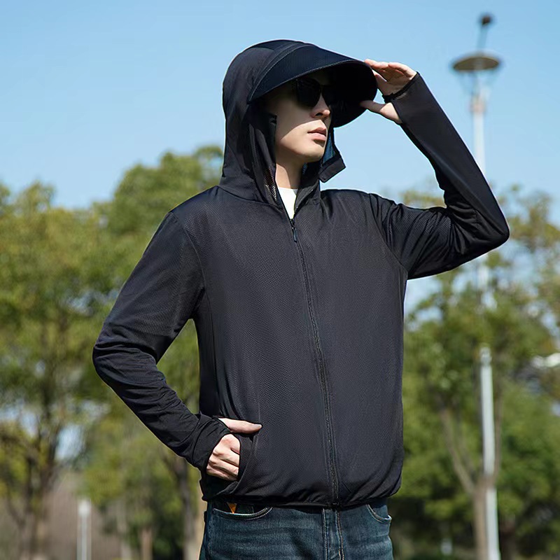 Sun Protection Men Women Jacke - Summer Uv Clothing ulasan dan harga