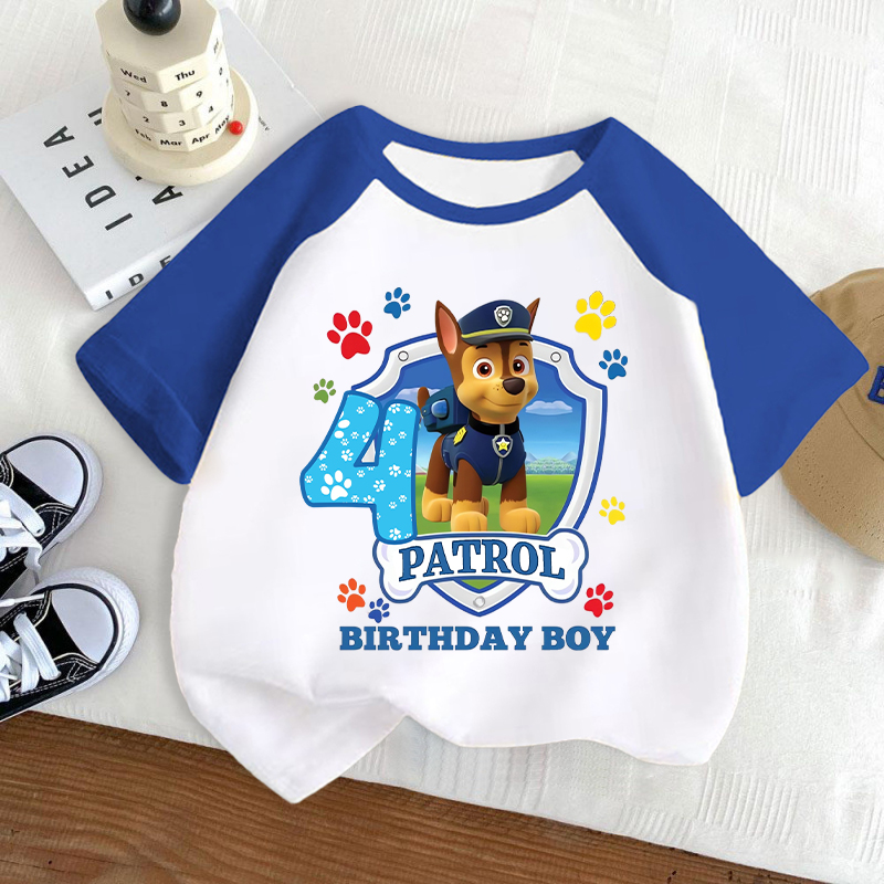 Paw Patrol Splicing Design T-s - Summer Clothing Gifts ulasan dan harga