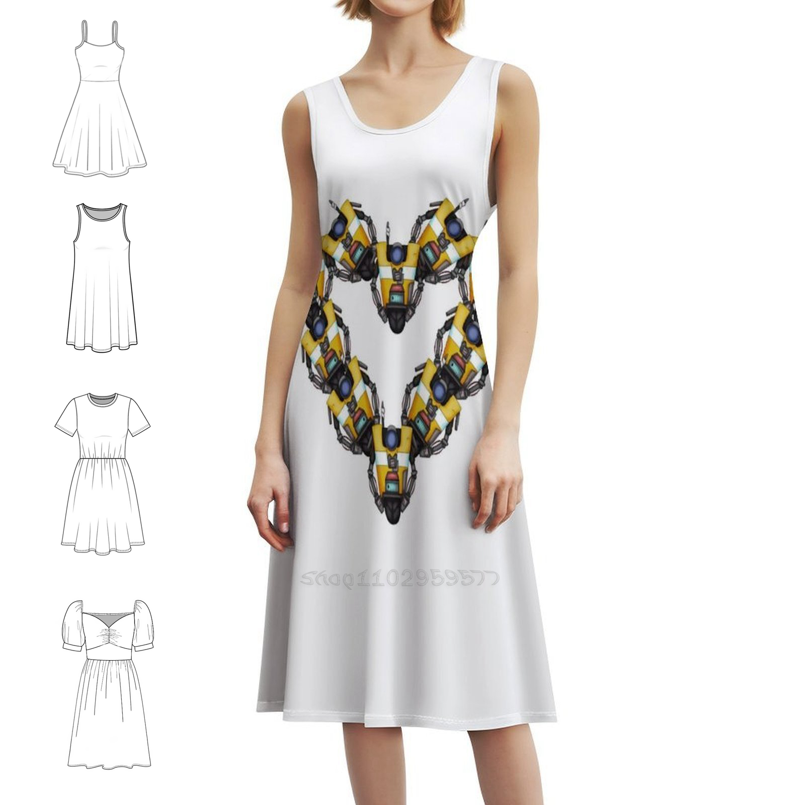Claptrap Heart Sexy Vacation D - Summer Clothing Vacation ulasan dan harga