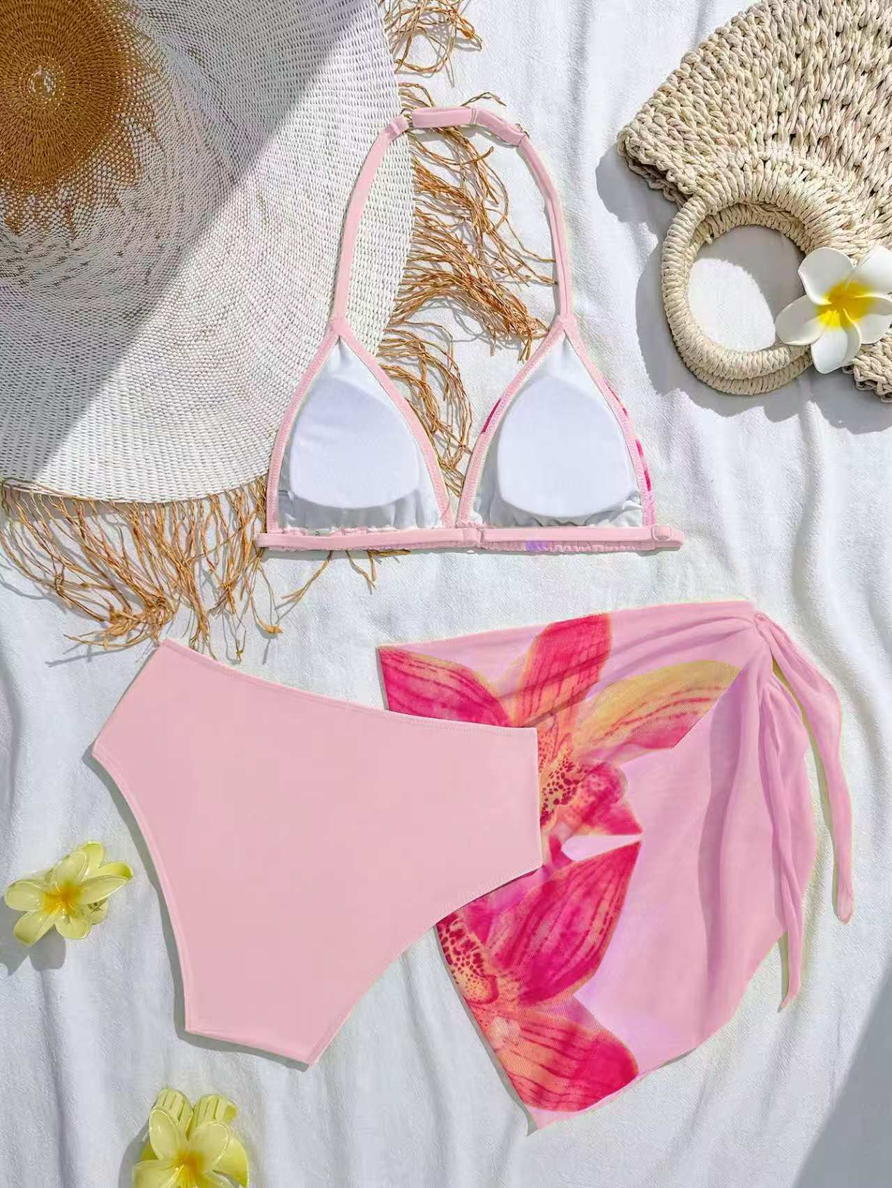 Tween Triangle Bikini Swimsuit - Summer Clothing For Teen Girls ulasan dan harga