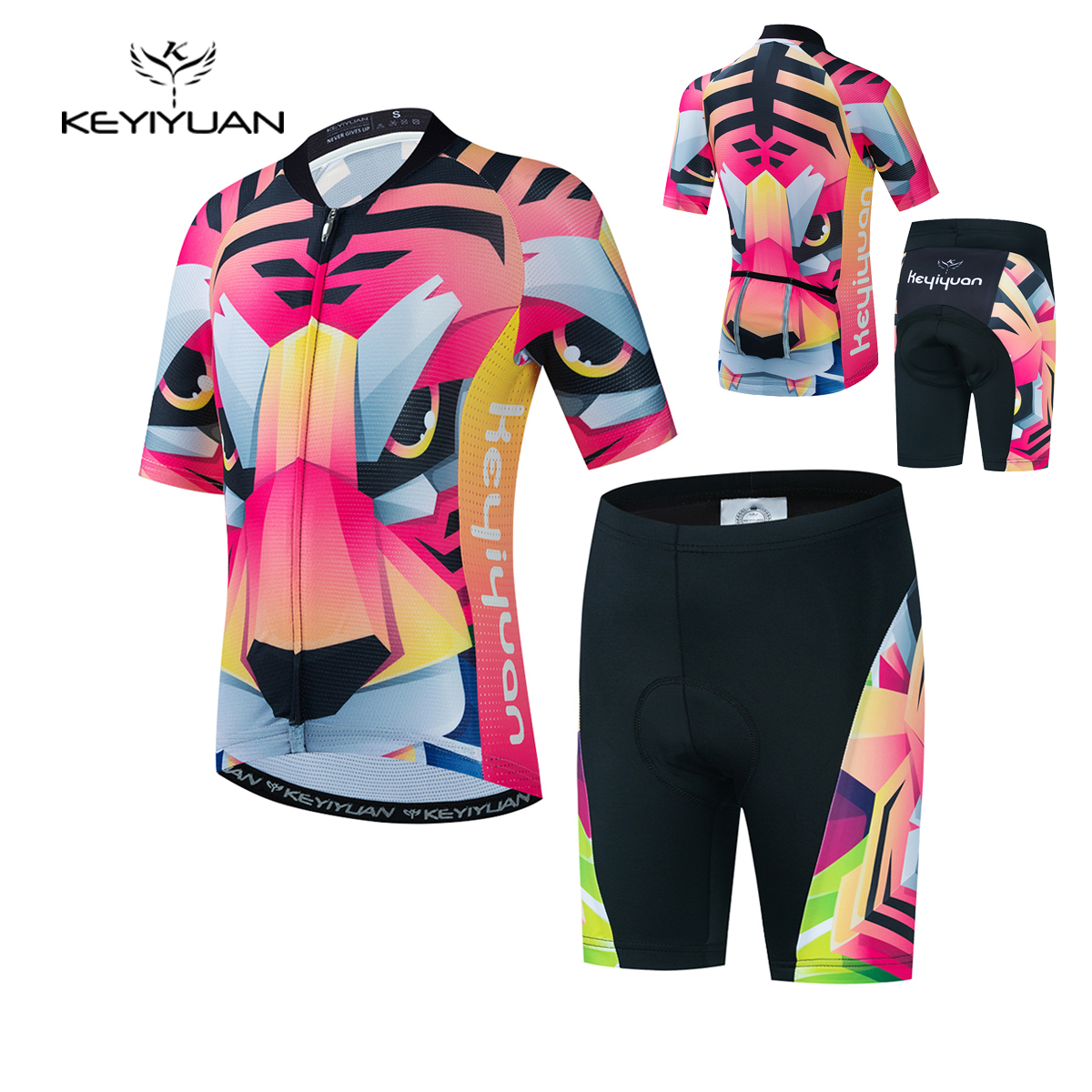 2025 Kids Cycling Jersey Set W - Summer Clothing Kids Sale ulasan dan harga
