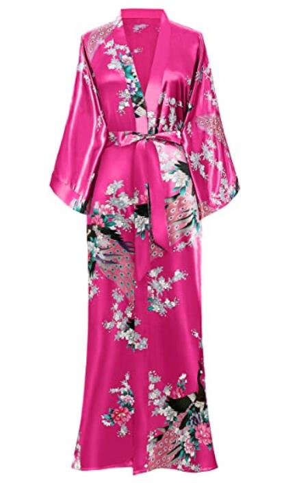 Sexy Women Long Robe With Pock - Summer Nights Clothing ulasan dan harga