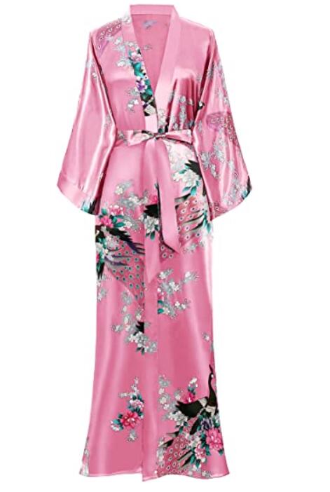 Sexy Women Long Robe With Pock - Summer Nights Clothing ulasan dan harga