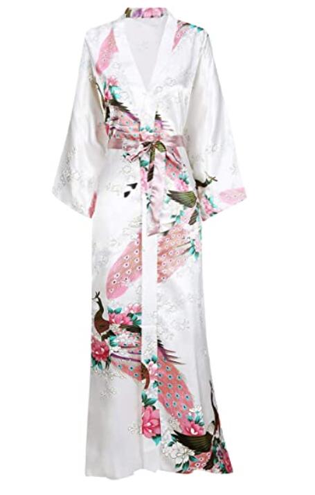 Sexy Women Long Robe With Pock - Summer Nights Clothing ulasan dan harga