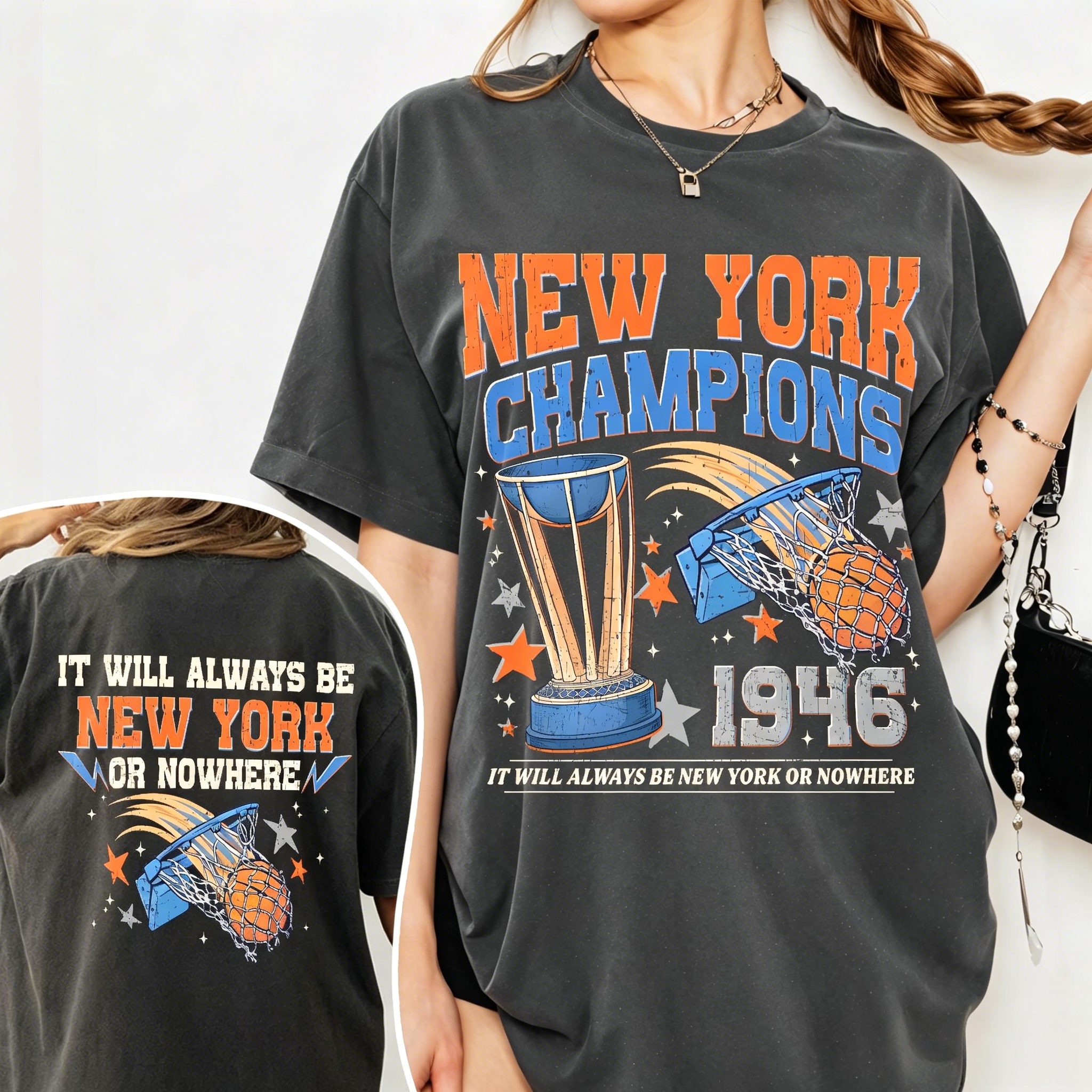Vintage Basketball Playoff Shi - Summer Clothing Nyc ulasan dan harga